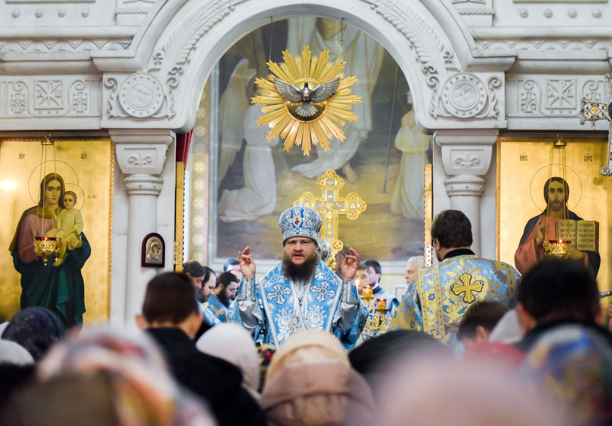 Служба с Блаженнейшим Митрополитом Онуфрием