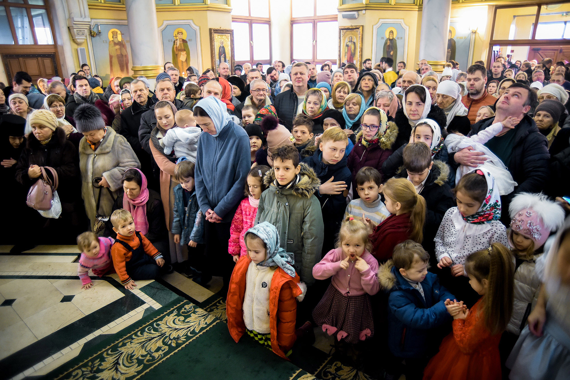 Служба с Блаженнейшим Митрополитом Онуфрием