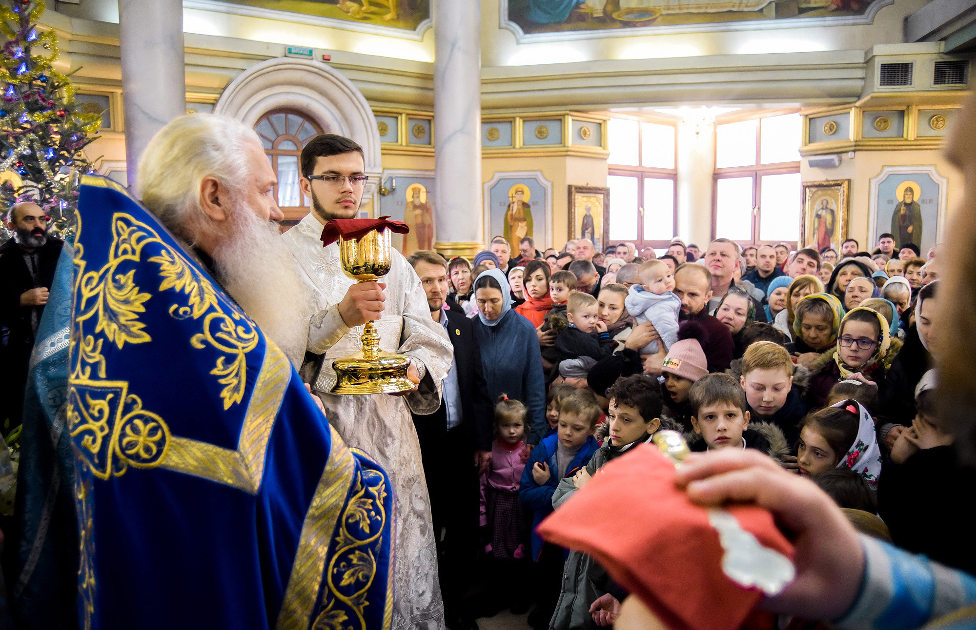 Служба с Блаженнейшим Митрополитом Онуфрием