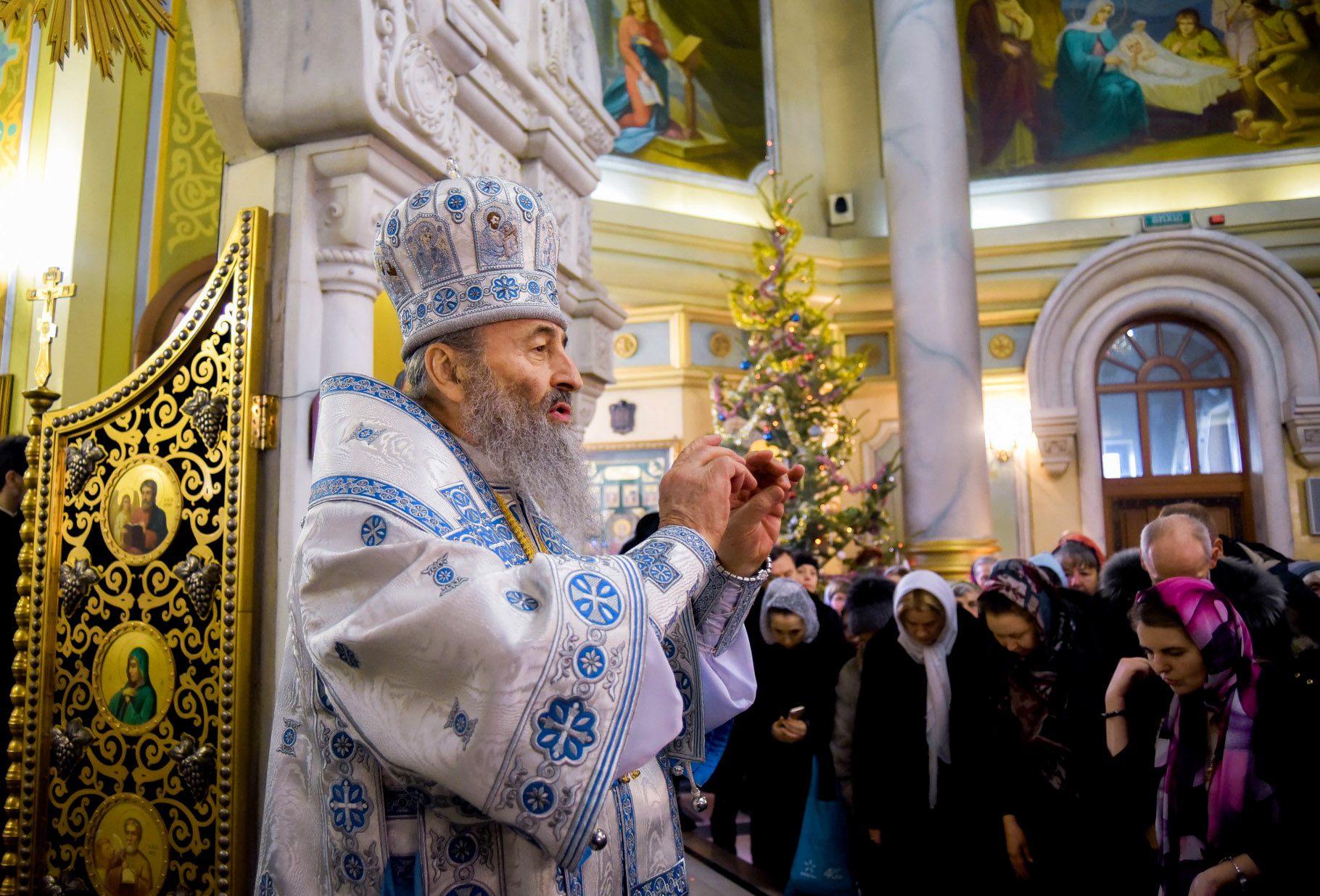 Служба с Блаженнейшим Митрополитом Онуфрием
