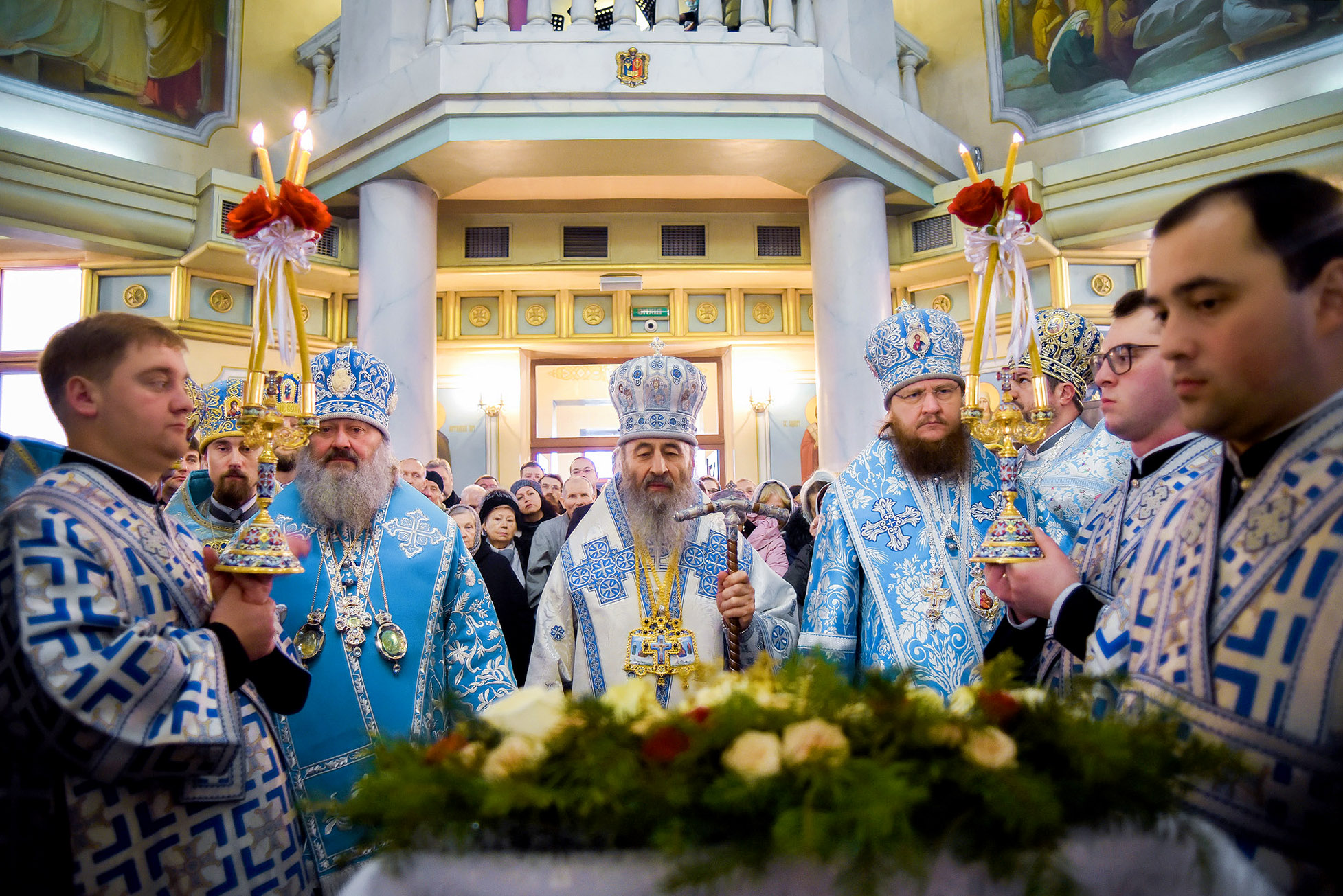 Служба с Блаженнейшим Митрополитом Онуфрием