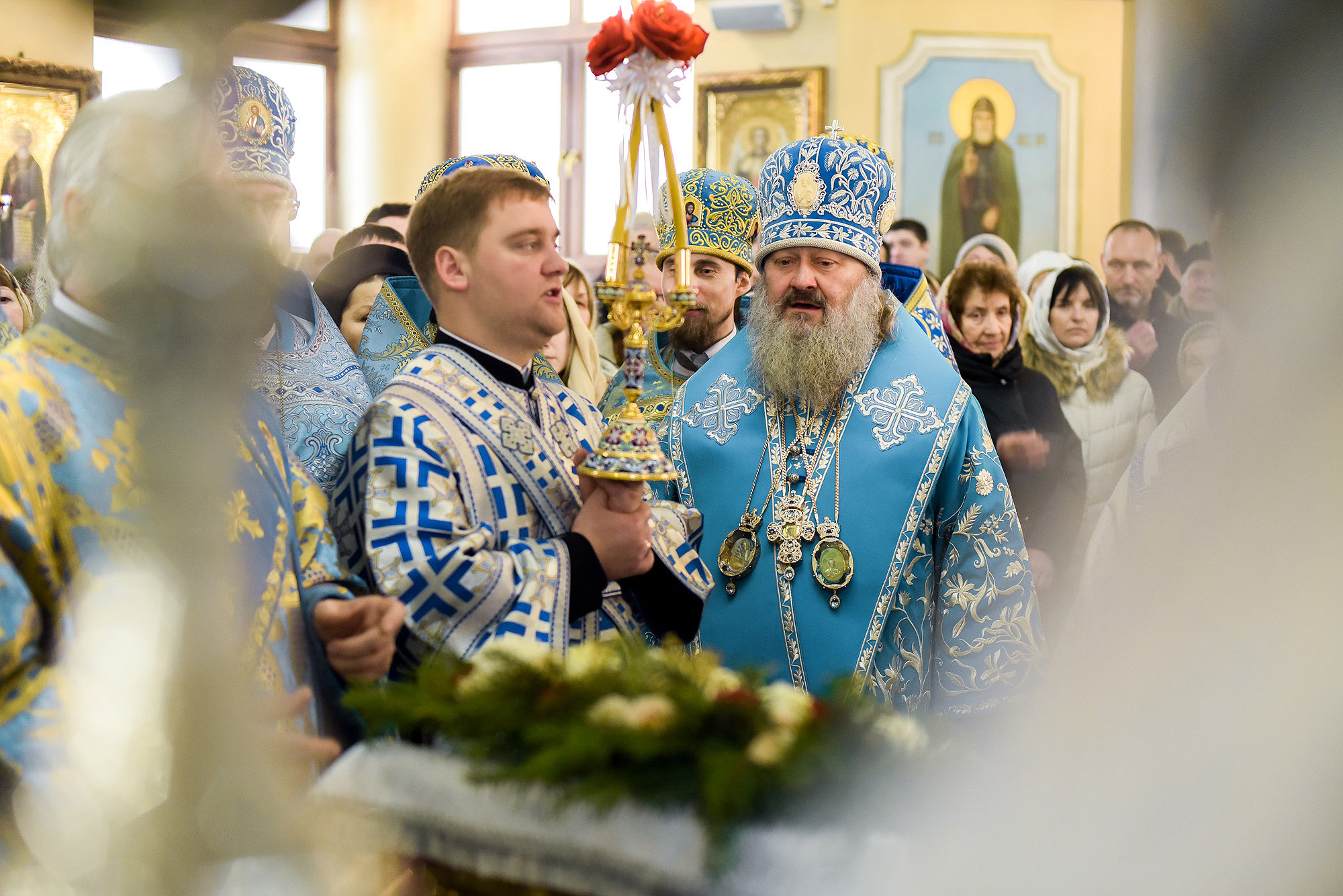 Служба с Блаженнейшим Митрополитом Онуфрием