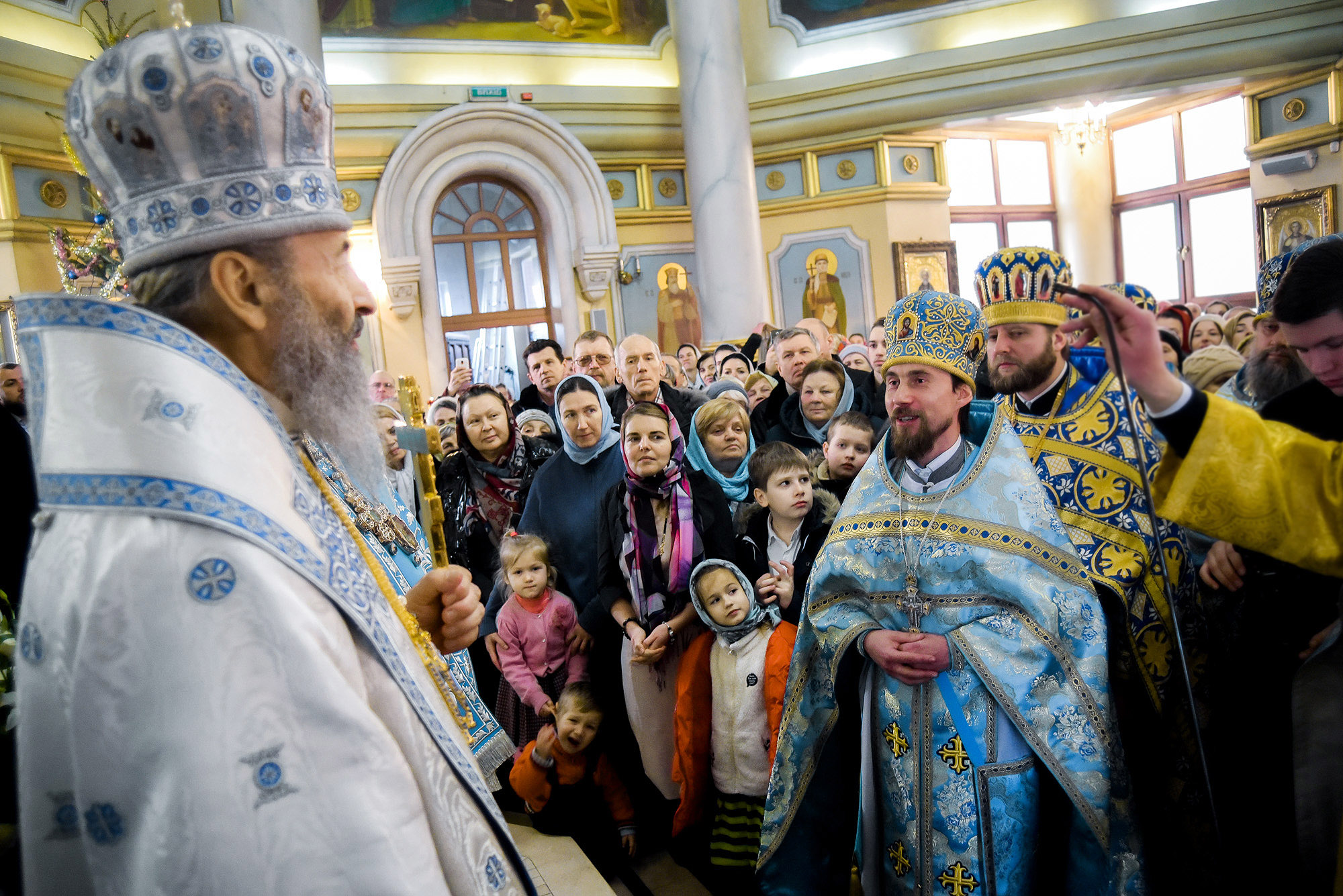 Служба с Блаженнейшим Митрополитом Онуфрием