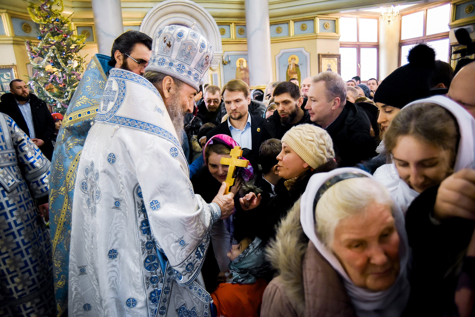 Служба с Блаженнейшим Митрополитом Онуфрием