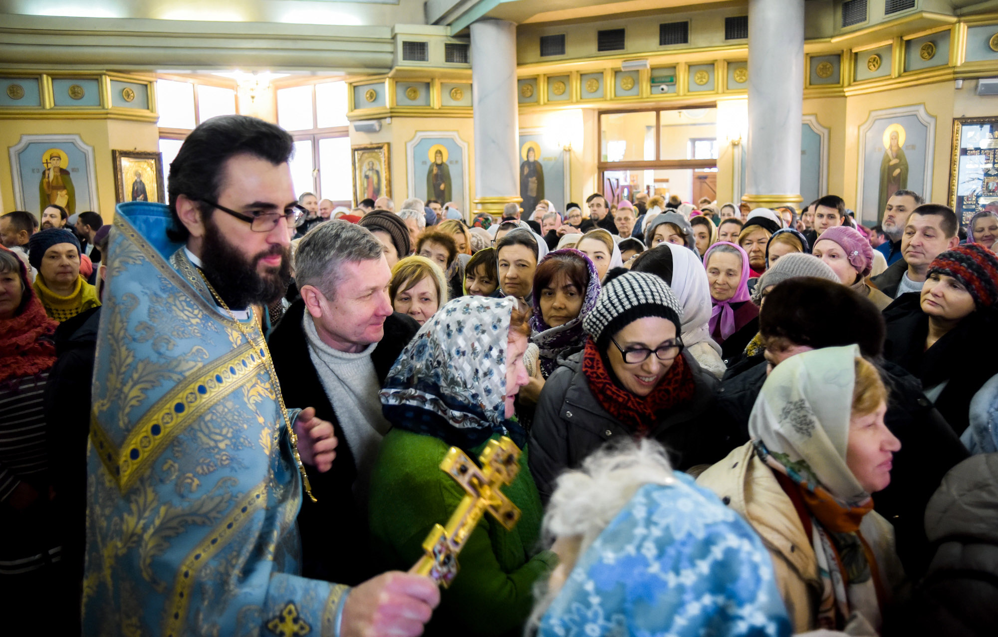 Служба с Блаженнейшим Митрополитом Онуфрием