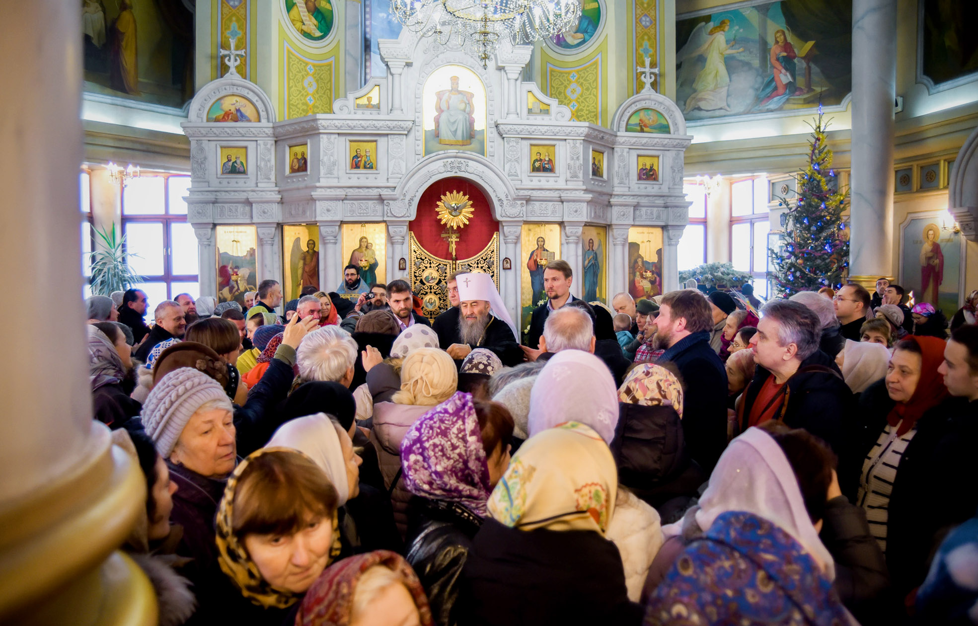 Служба с Блаженнейшим Митрополитом Онуфрием