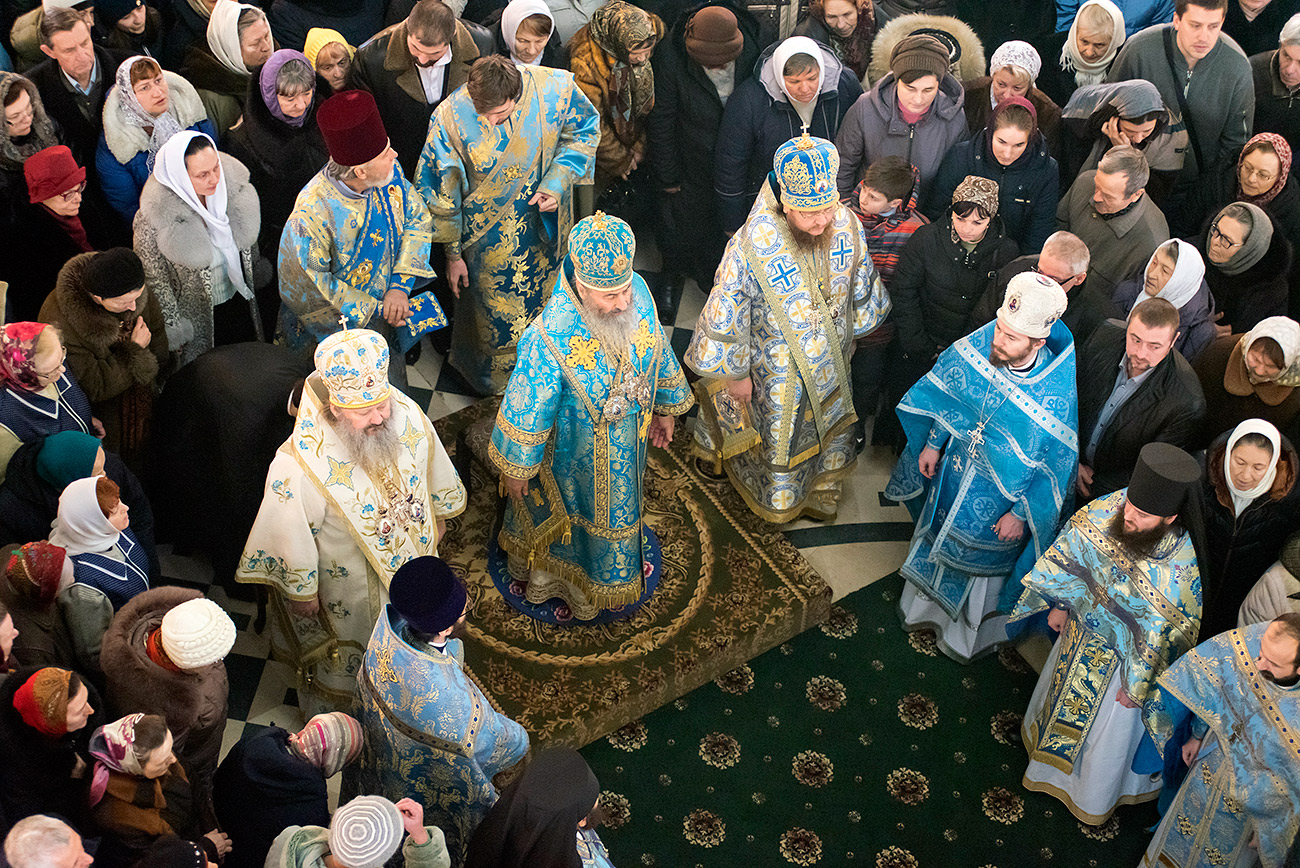 Служение Блаженнейшего Митрополита Онуфрия, 2018г.