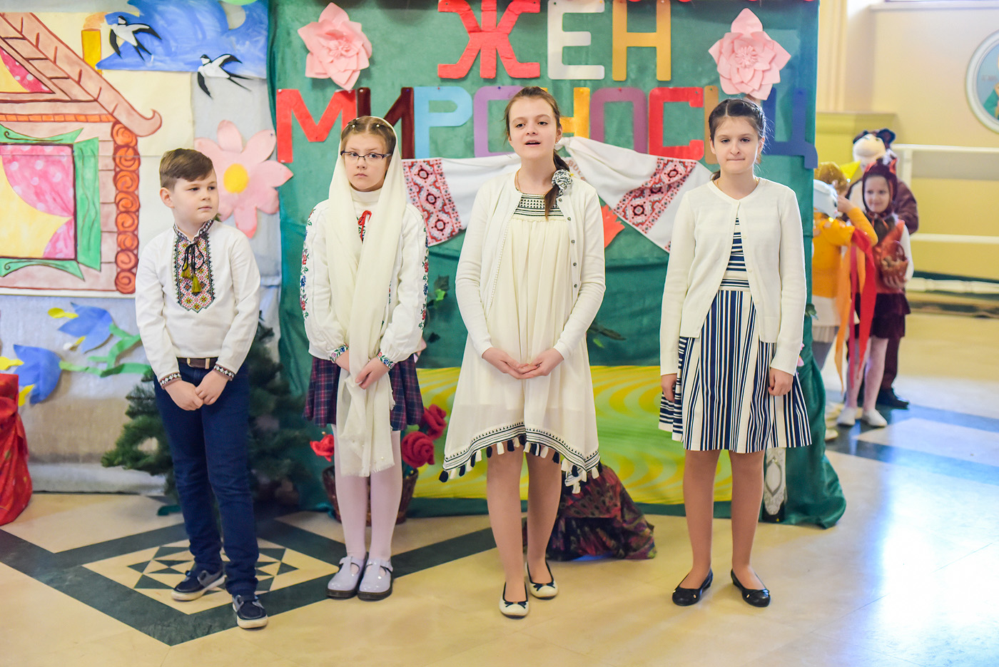 Утренник на Жен-мироносиц, 2018г.