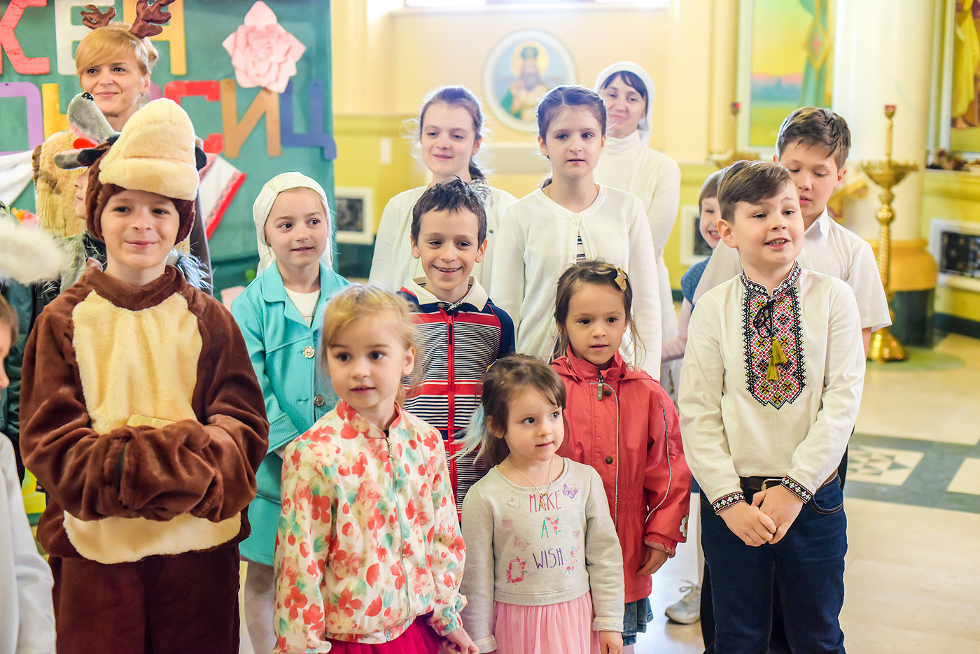 Утренник на Жен-мироносиц, 2018г.