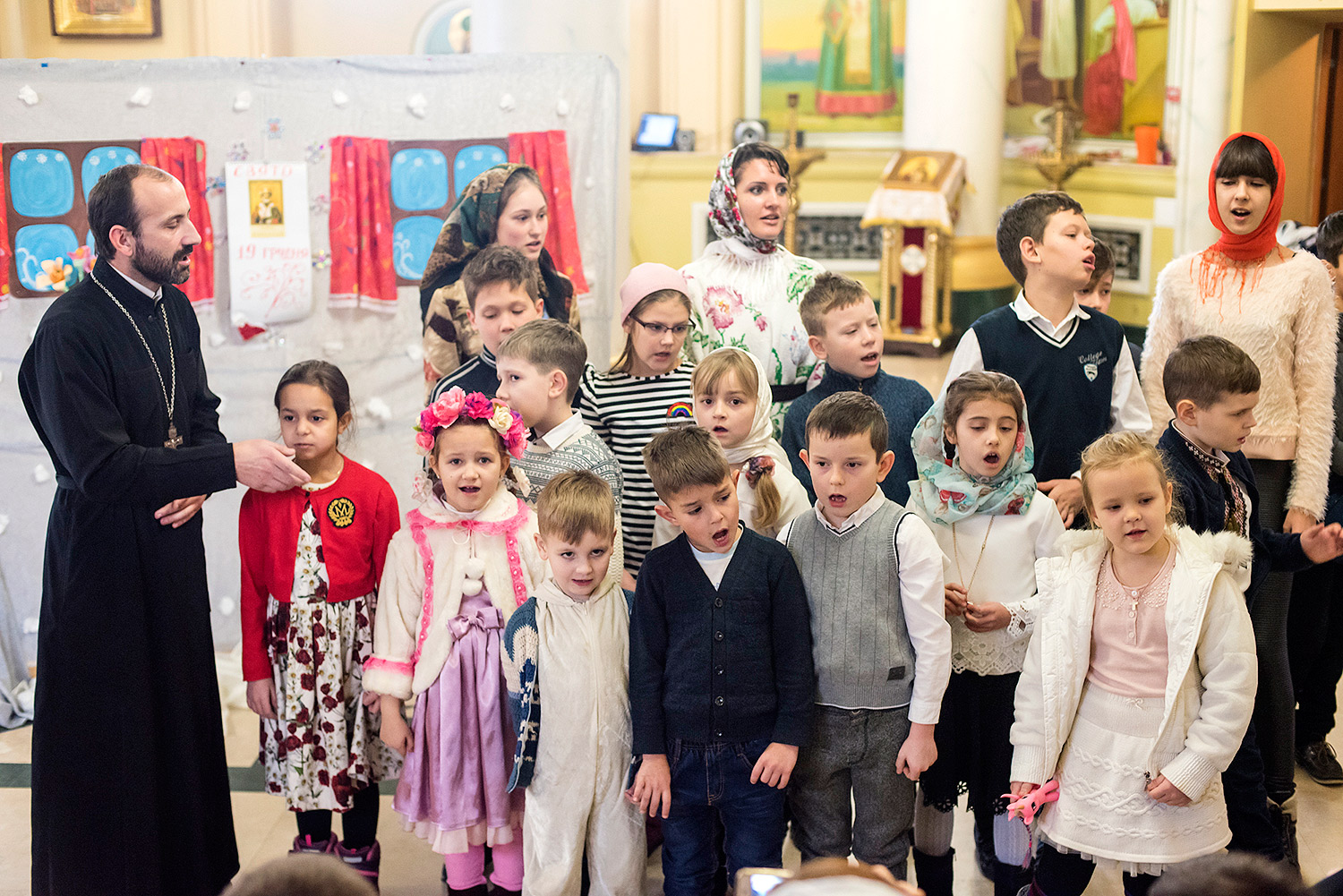 Утренник на свят. Николая.2017г
