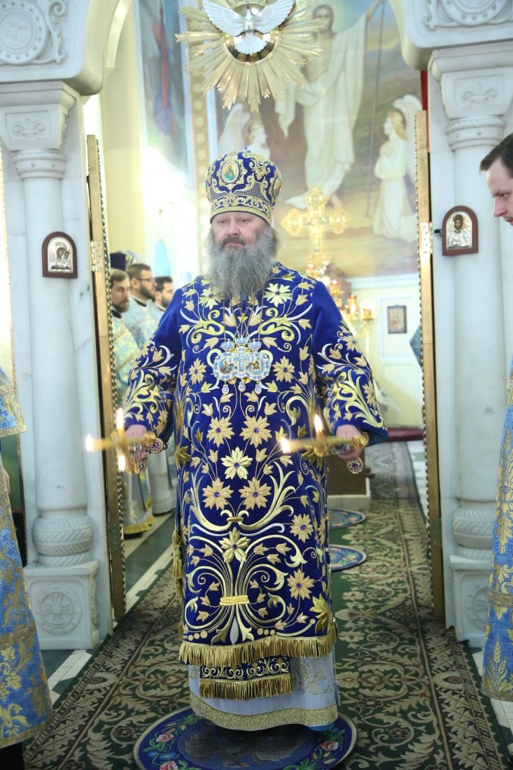 Cлужение Митрополита Павла, 2017г.