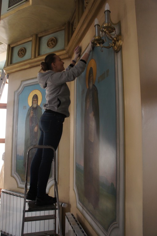 Уборка перед пасхой 2015