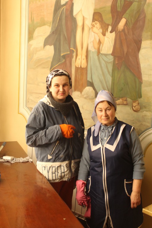 Уборка перед пасхой 2015