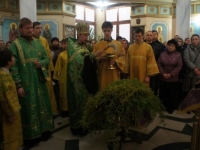 Молебен перед поездкой в Чернигов, 2013