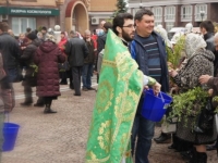 Молебен перед поездкой в Чернигов, 2013