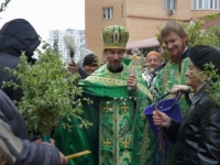 Молебен перед поездкой в Чернигов, 2013