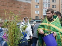 Молебен перед поездкой в Чернигов, 2013