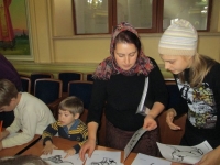 Урок в воскресной школе, ноябрь. 2013