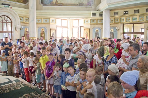 Молебен перед началом учебного года, 2015г.