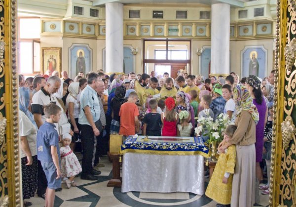 Молебен перед началом учебного года, 2015г.