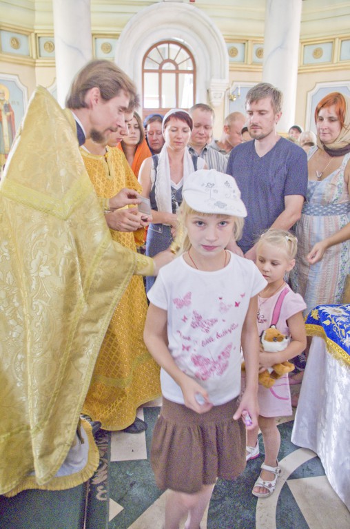 Молебен перед началом учебного года, 2015г.