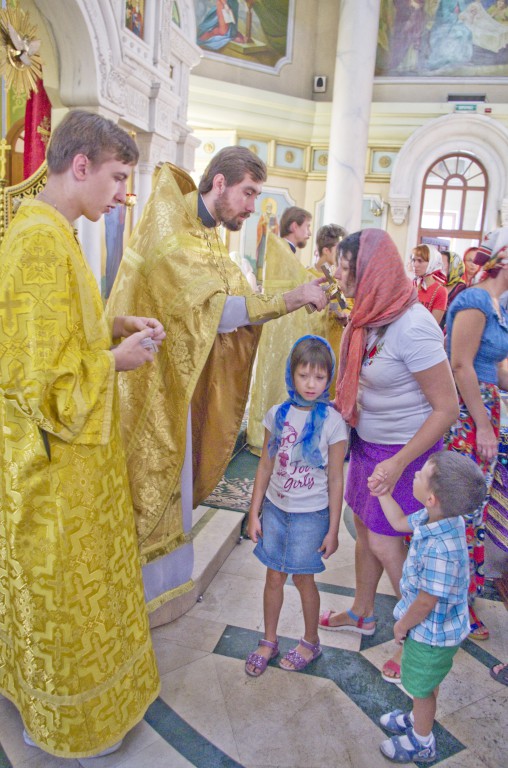 Молебен перед началом учебного года, 2015г.