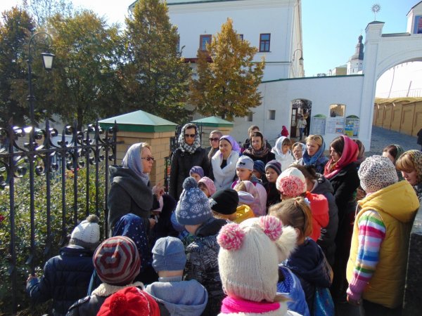 Экскурсия детей в Лавру, 2015г.