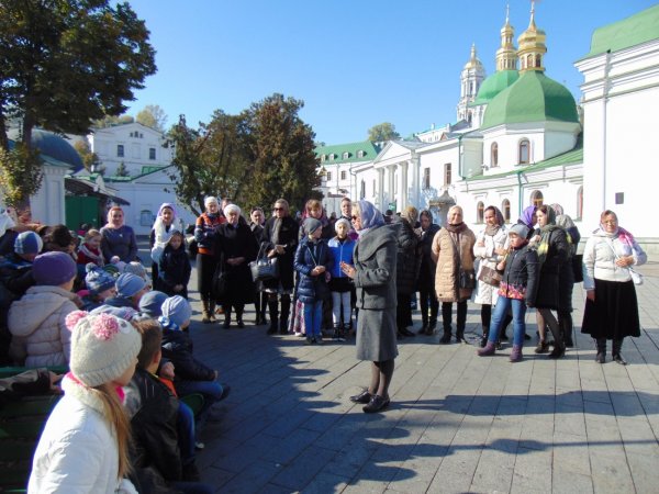 Экскурсия детей в Лавру, 2015г.