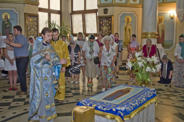 Погребение Плащаницы Божьей Матери, 2015