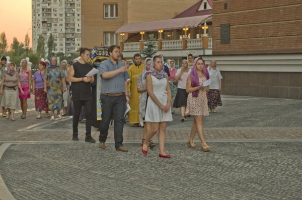 Погребение Плащаницы Божьей Матери, 2015