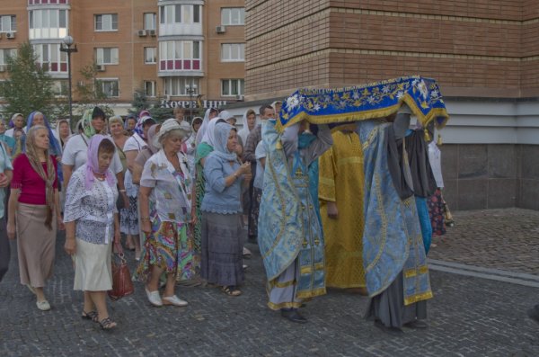 Погребение Плащаницы Божьей Матери, 2015