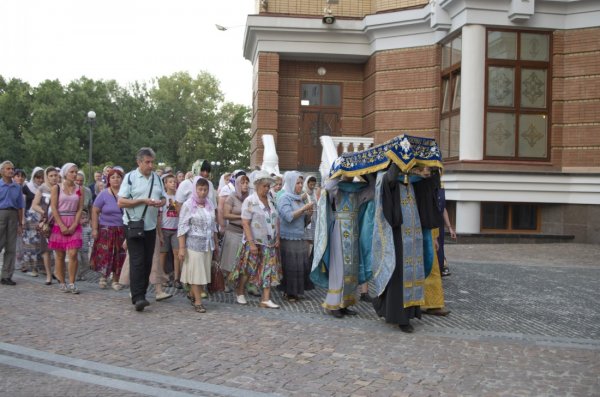 Погребение Плащаницы Божьей Матери, 2015