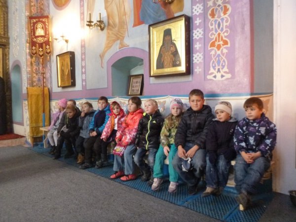 Экскурсия детей в Киево-Печерскую Лавру, 2014г.