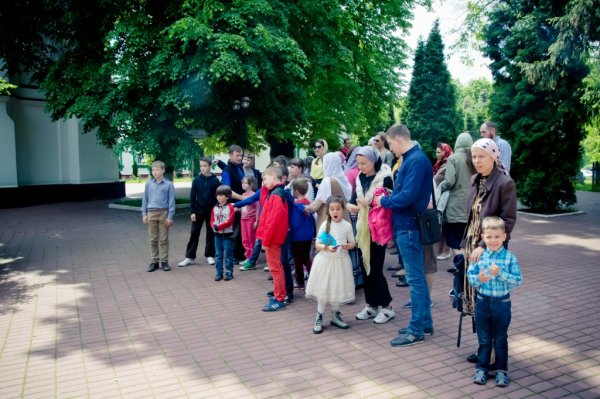 Окончание занятий в воскресной школе, 2016г.