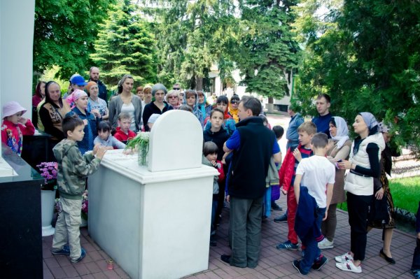 Окончание занятий в воскресной школе, 2016г.