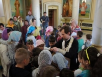 Окончание занятий в воскресной школе, 2016г.