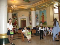 Школа Май 2009, Репетиция праздника Жен Мироносиц