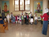 Школа Май 2009, Репетиция праздника Жен Мироносиц