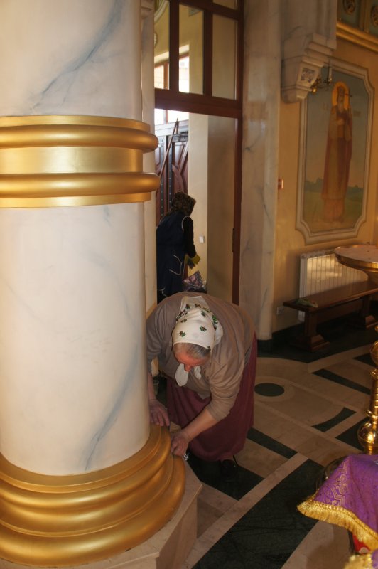 Уборка храма 2014