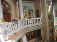 Уборка храма 2014