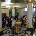 Молебен перед началом занятий в воскресной школе