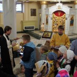 Молебен перед началом занятий в воскресной школе