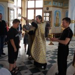 НОВОСТИ ПРИХОДА: Молебен перед поездкой в лагерь.